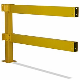 Add-on kit safety railing, powder-coated