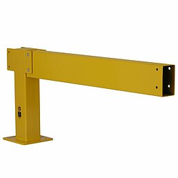 Add-on kit safety railing, powder-coated