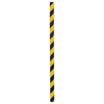 WPP001  (Corner protection profile Type A yellow-black), EAN 0, Front view