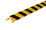 WPP004 (Corner protection profile Type H+ yellow-black), EAN 0, Front view