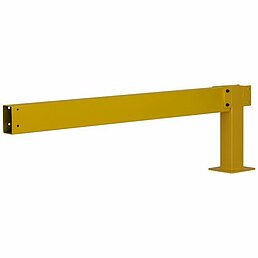 Add-on kit safety railing, powder-coated