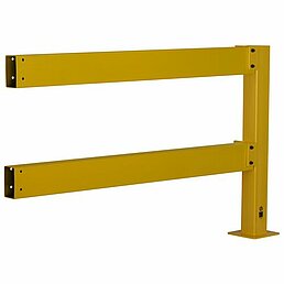 Add-on kit safety railing, powder-coated