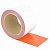 Stain-resistant floor marking ( orange, 100mm, 15m, permanent, PET )