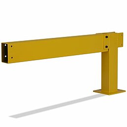 Add-on kit safety railing, powder-coated