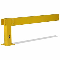 Add-on kit safety railing, powder-coated