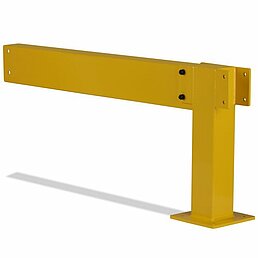 Add-on kit safety railing, powder-coated