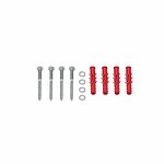 ancrage de fixation pour ralentisseurs, lot de 4 pièces