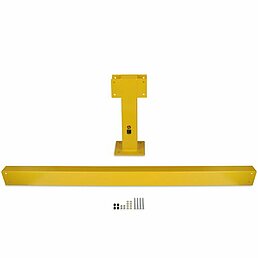 Add-on kit safety railing, powder-coated