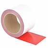 Stain-resistant floor marking ( red, 75mm, 15m, permanent, PET )