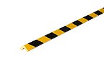 WPP003 (Corner protection profile Type E yellow-black), EAN 0, Front view