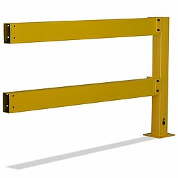 Add-on kit safety railing, powder-coated