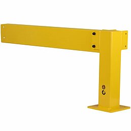 Add-on kit safety railing, powder-coated