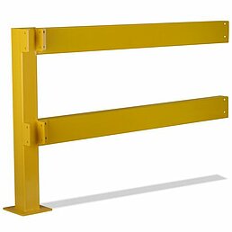 Add-on kit safety railing, powder-coated
