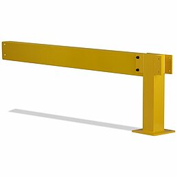 Add-on kit safety railing, powder-coated