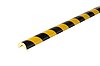 WPP023001 (Profile Type A yellow-black rm), EAN 4250912300262, Front view