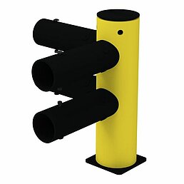 HOTEL corner post 90°