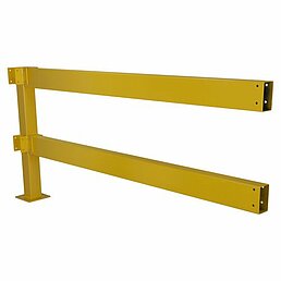 Add-on kit safety railing, powder-coated