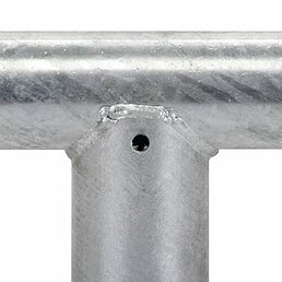 Bras de fourche pour poteau tubulaire Ø76