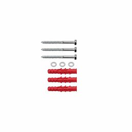 ancrages de fixation pour ralentisseurs, lot de 3 pièces