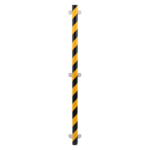 WPP036  (Corner protection wall Kit  A yellow-black), EAN 0, Front view