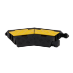 200D2K45R  (Cable protector with cover 45° right , 2 passages), EAN 4250912313927, Front view