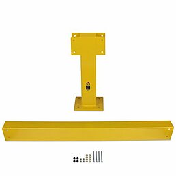 Add-on kit safety railing, powder-coated