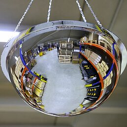 Acrylic mirror Jupiter 180°