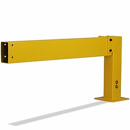 Add-on kit safety railing, powder-coated