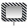 Edelstahl-Spiegel Marseille ( Inox-Spiegel Marseille 80x60 cm )