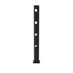 DFFS-M-4W337.5  (d-flexx DELTA 4 Eckpfosten 337,5º Ø 110 x 1200mm), EAN 4250912397637, Front view
