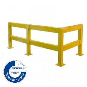 Sicherheitsgelaender aus Stahl von Crash Stop Sicherheitsgelaender aus Stahl von Crash Stop